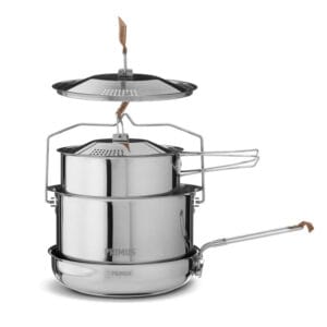 Primus CampFire Cookset Stainless Steel rozsdamentes acél főzőkészlet (Small/Large)
