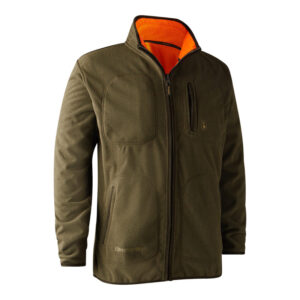Deerhunter Gamekeeper Bonded Fleece Jacket - reversible férfi felső