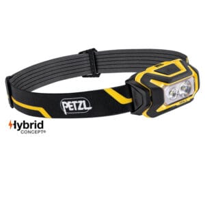Petzl Aria 2 fejlámpa (450lm, akku/AAA elem, 106g)