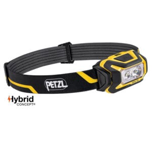 Petzl Aria 2R fejlámpa (600lm, akku/AAA elem, 95g)