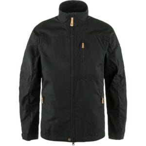 Fjallraven OUTLET Övik Stencollar Jacket M férfi kabát (Black)